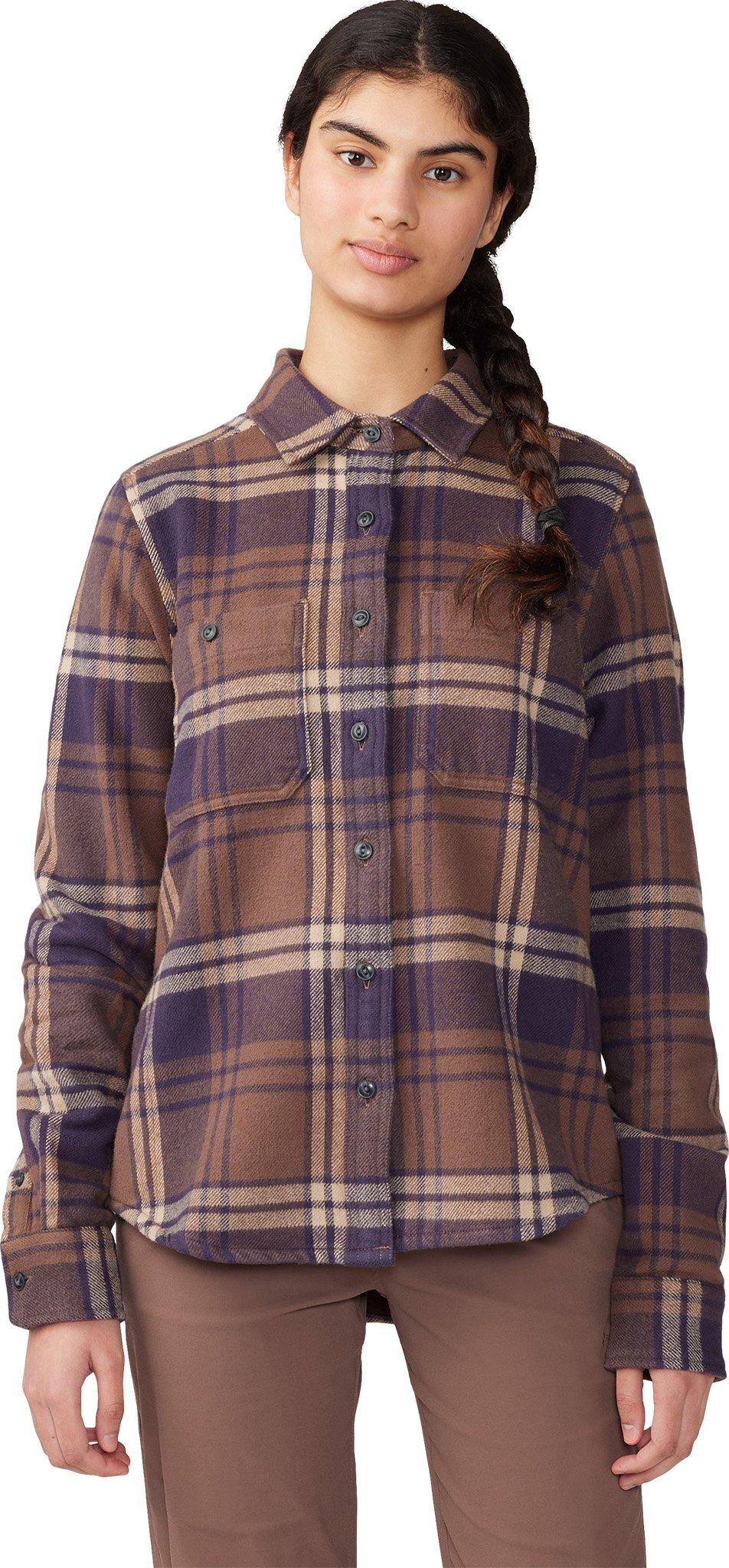 Blurple Plaid Print