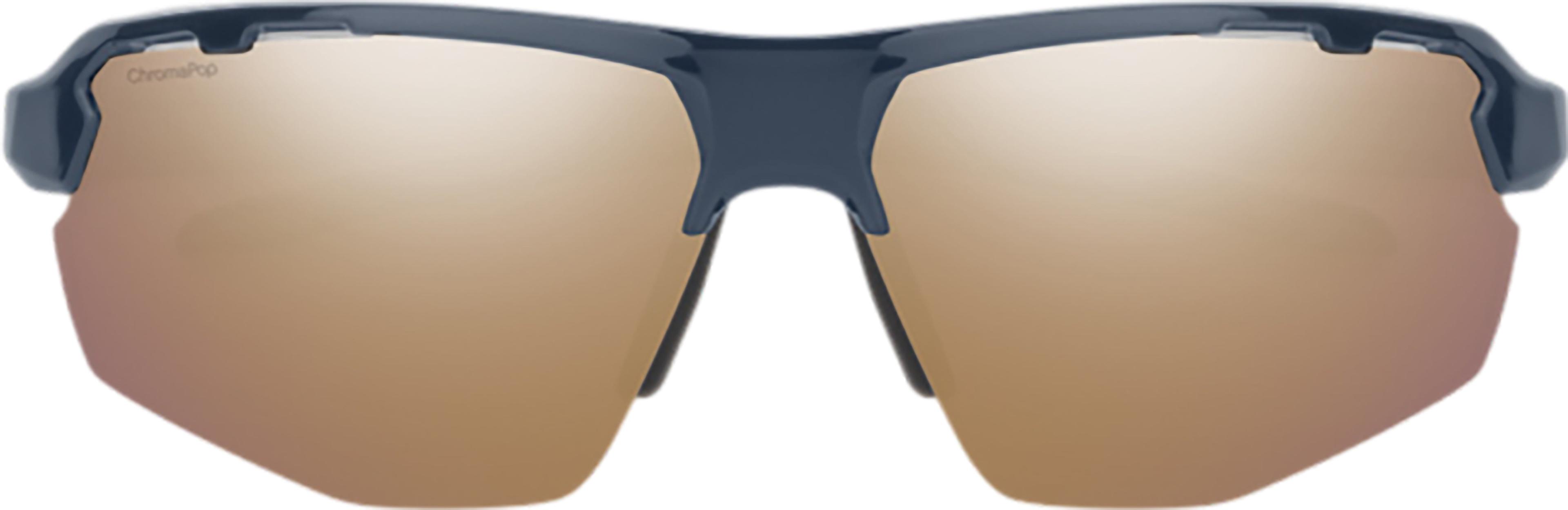 Product gallery image number 2 for product Resolve Sunglasses - French Navy - ChromaPop Rose Gold Mirror Lens - Unisex