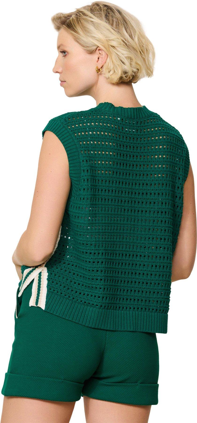 Product gallery image number 2 for product Celeste Crochet Knitted Sleeveless Top - Women's