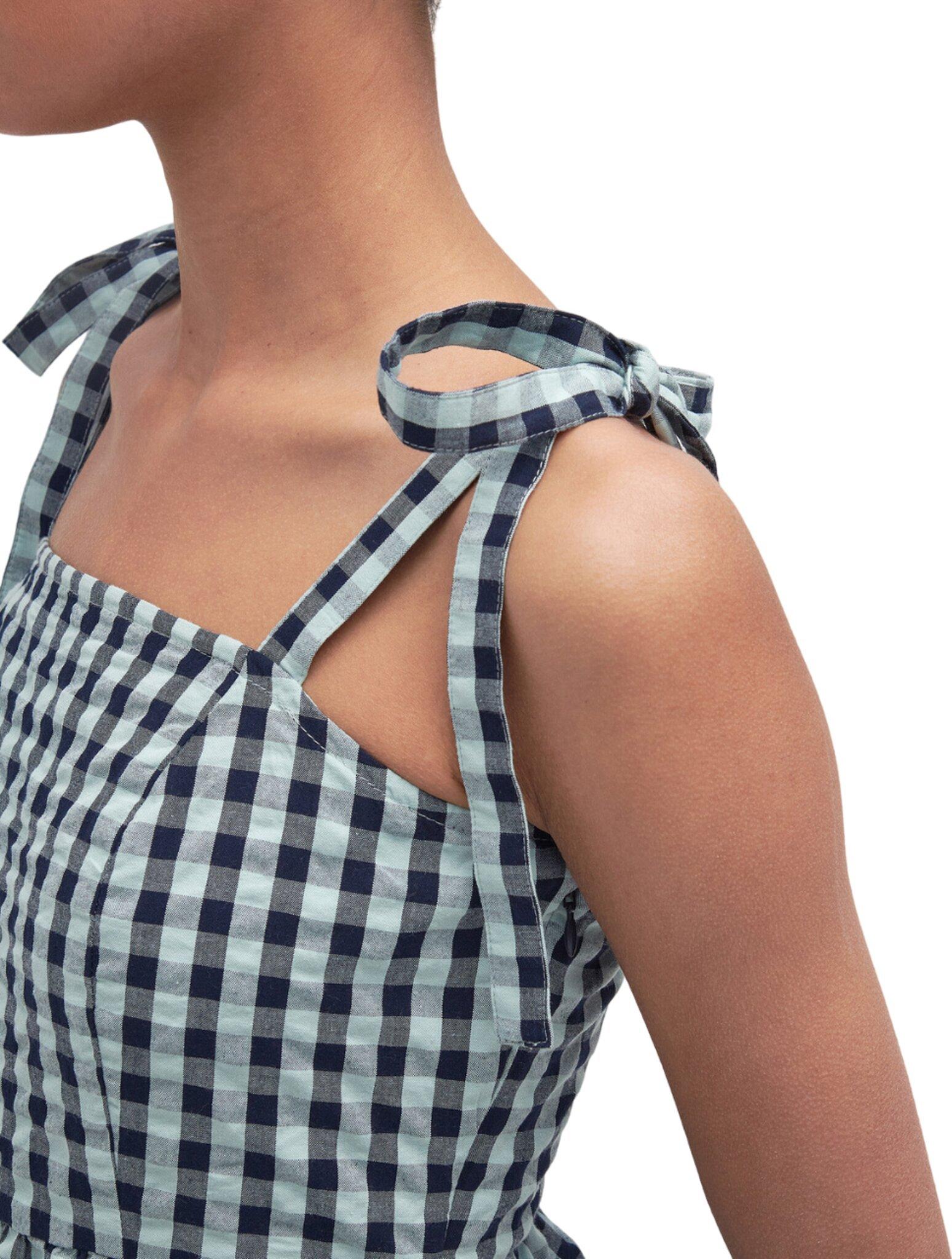 Numéro de l'image de la galerie de produits 10 pour le produit Robe mi-longue Abigail Gingham - Femme