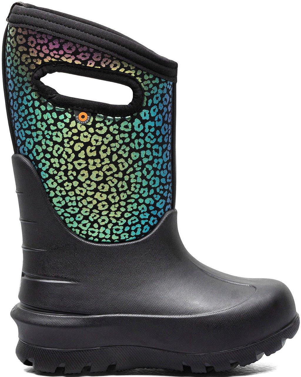 Product gallery image number 1 for product Neo-Classic Rainbow Leopard Winter Boots - Kids