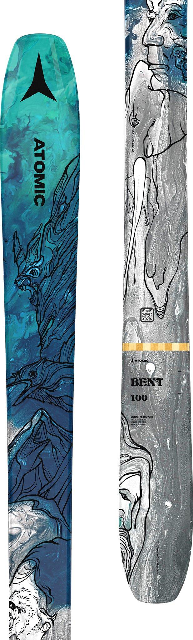 Numéro de l'image de la galerie de produits 4 pour le produit Skis Alpins Bent 100 - Unisexe