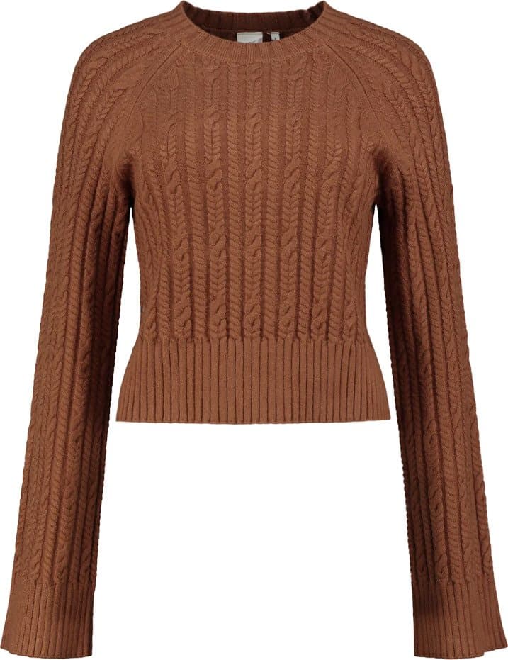 Product gallery image number 1 for product Blake Cable Knit Crewneck Sweater - Women's