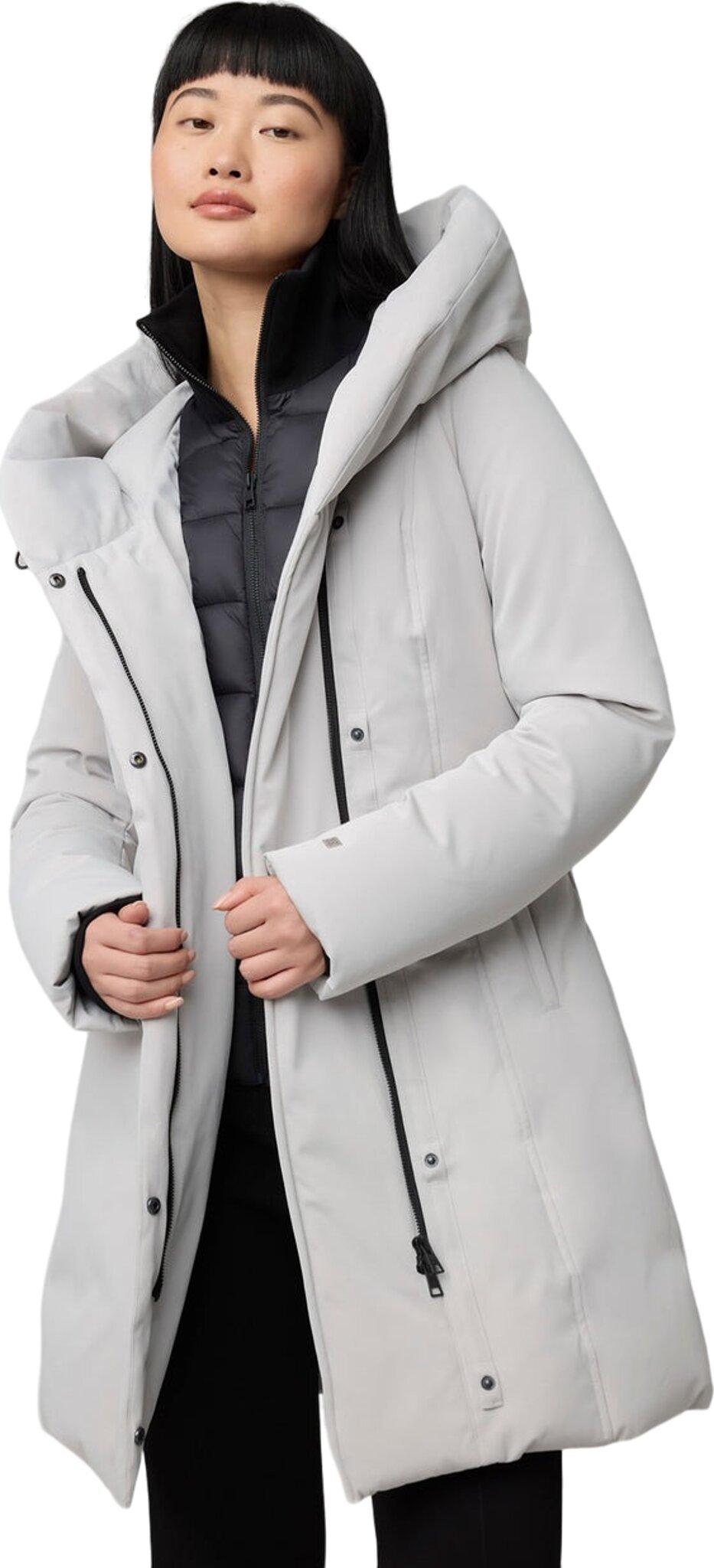 Product gallery image number 4 for product Camelia-C Slim-Fit Classic Down Coat with Large Hood - Women's