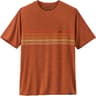 Colour: Line Logo Ridge Stripe - Sandhill Rust X-Dye