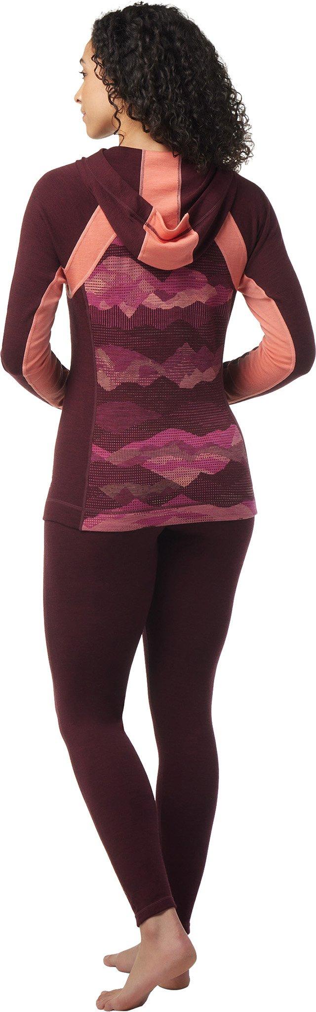 Numéro de l'image de la galerie de produits 2 pour le produit Chandail à capuchon et demi-glissière Classic Thermal Merino - Femme