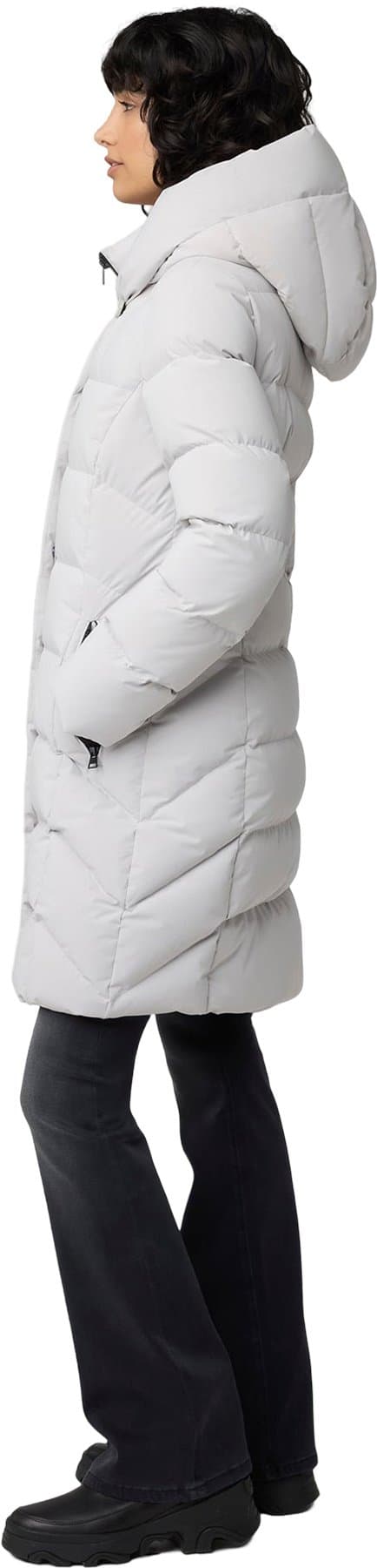 Product gallery image number 2 for product Sonny-N Slim-Fit Novo Down Coat with Bib and Hood - Women's