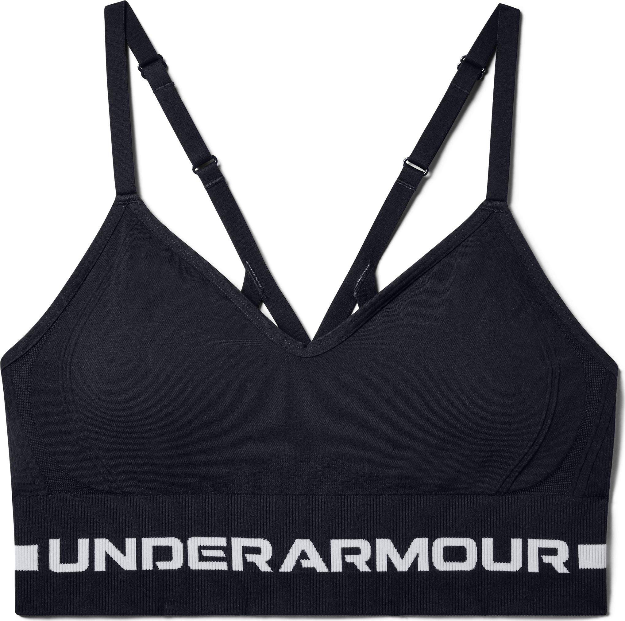 Image de produit pour Soutien-gorge de sport basse et longue sans coutures UA - Femme