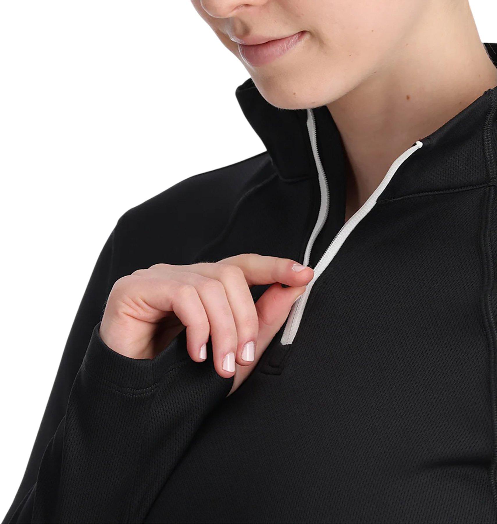 Product gallery image number 3 for product Charger Stretch 1/2 Zip Base Layer Top - Women's