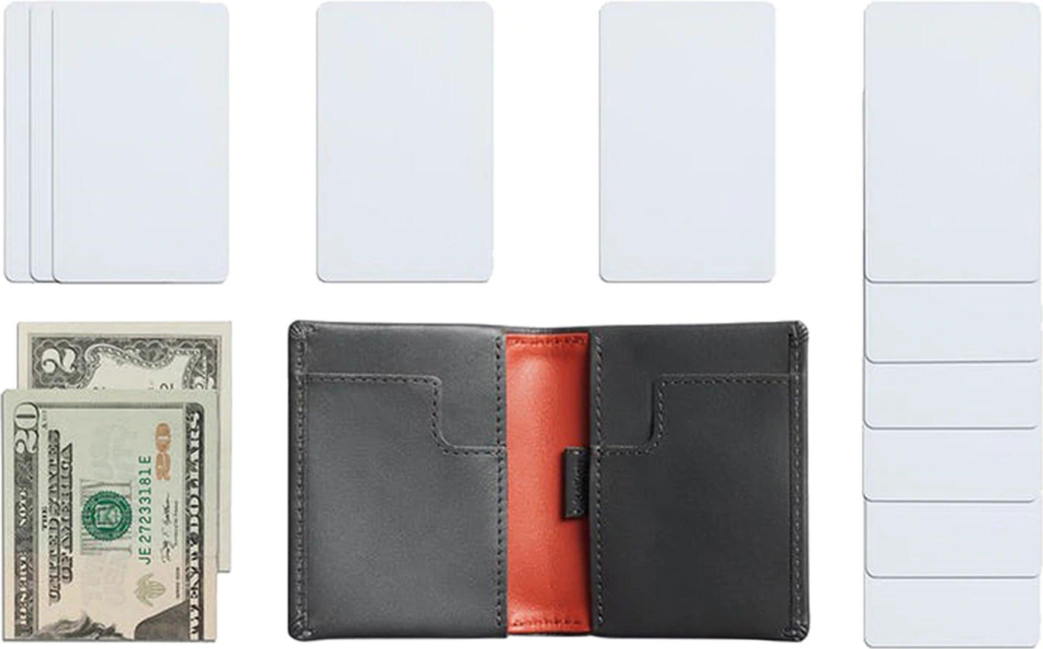 Product gallery image number 8 for product Slim Sleeve Leather Wallet - Men's