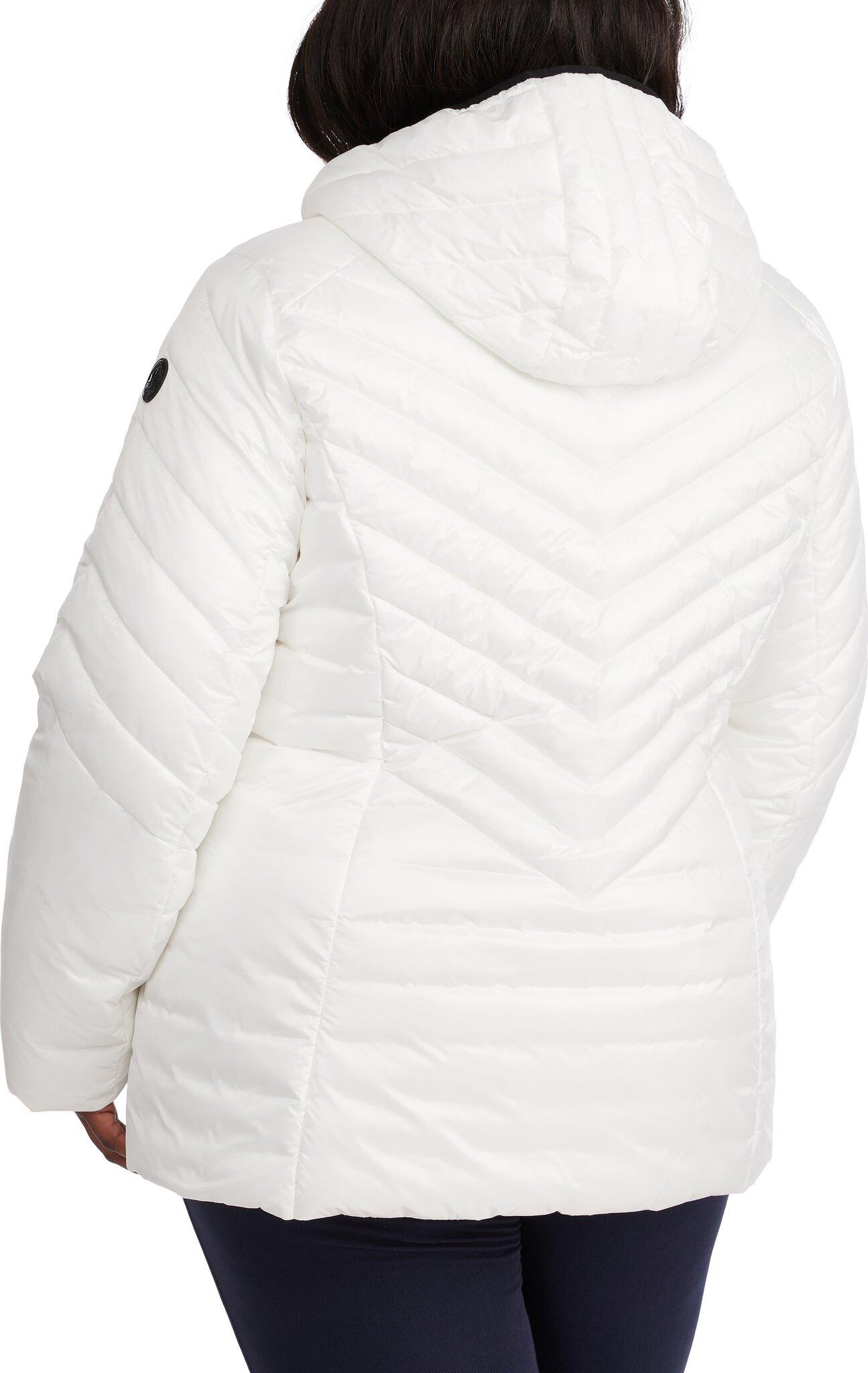 Product gallery image number 5 for product Colette Lightweight Puffer Jacket with Combo Sleeve Side Panel - Women's