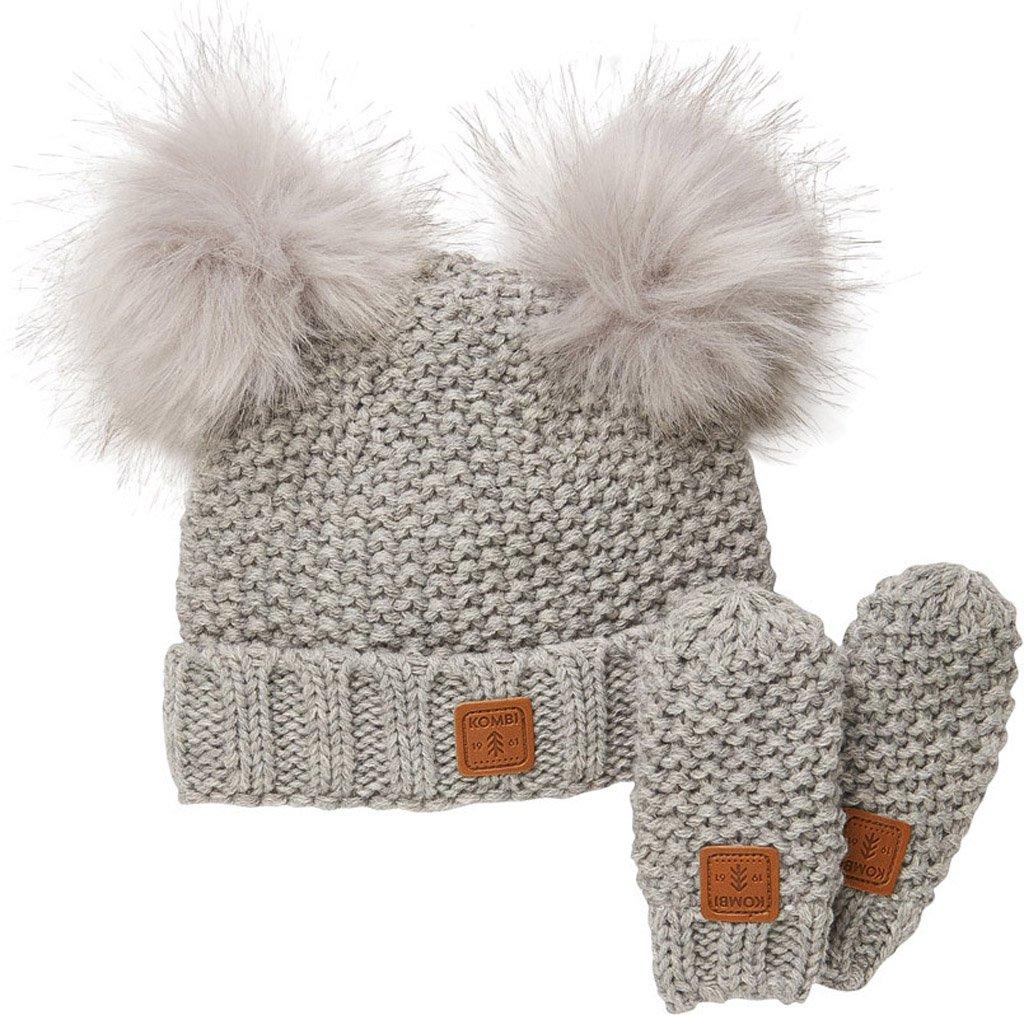 Product gallery image number 1 for product Adorable Knit Toque And Mitts Set - Infant