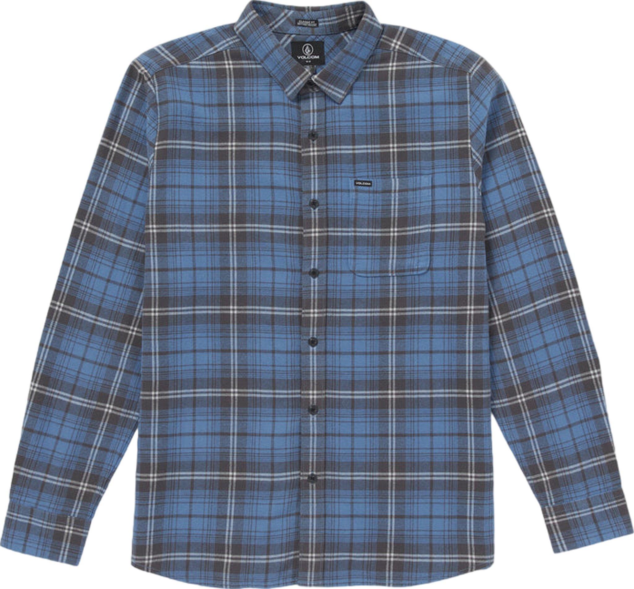 Product gallery image number 1 for product Caden Plaid Long Sleeve Flannel Shirt - Men's