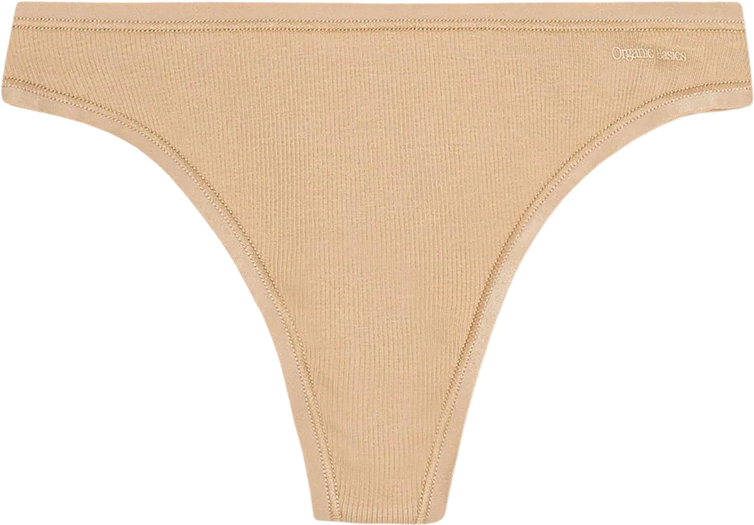 Image de produit pour Culotte tanga côtelé Core - Femme