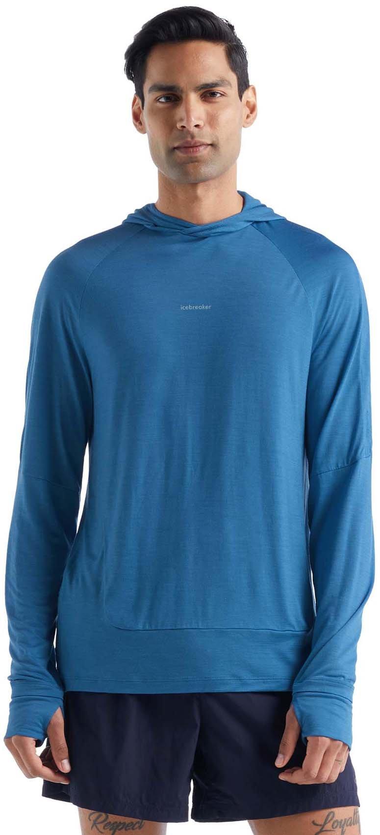 Product gallery image number 1 for product Merino Cool Lite Long Sleeve Hoodie - Men's