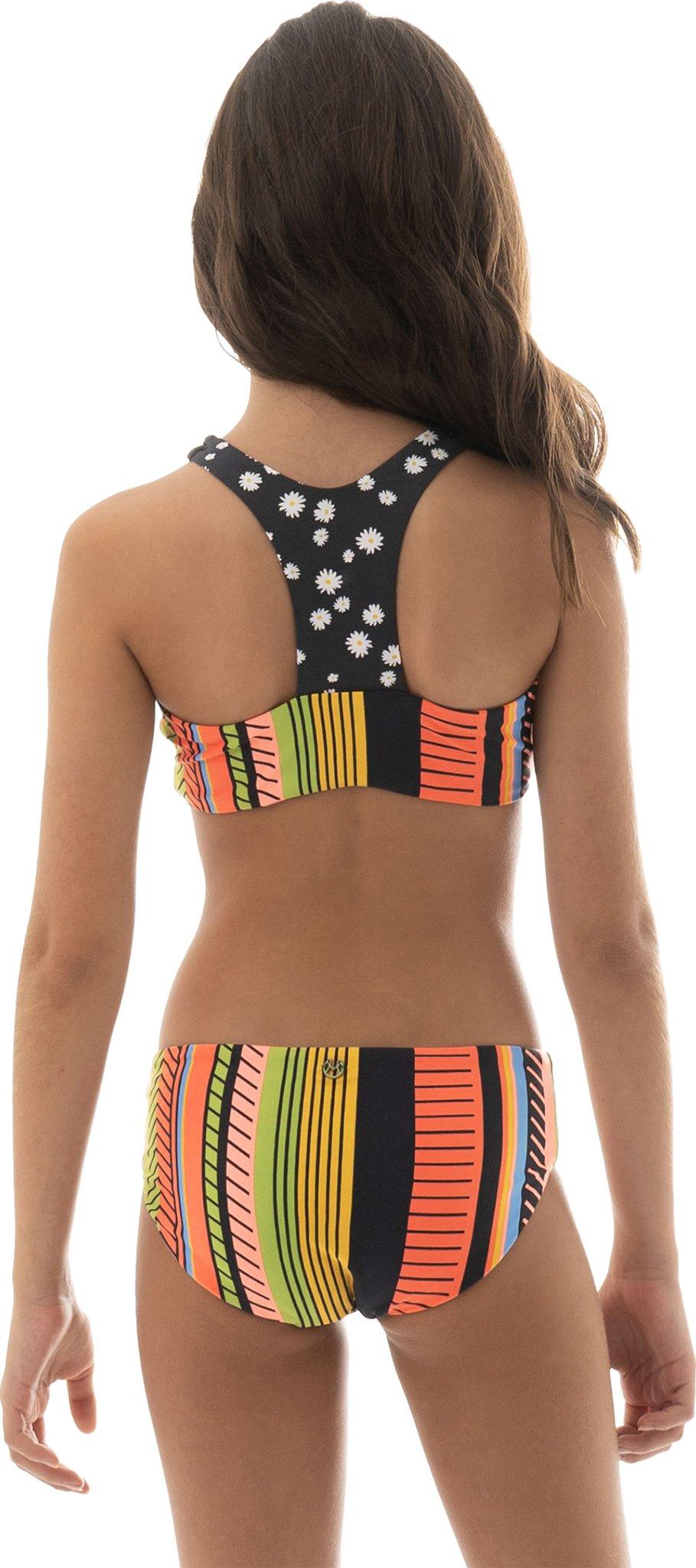 Product gallery image number 2 for product Roman Stripe Basket Bikini Set - Girl's