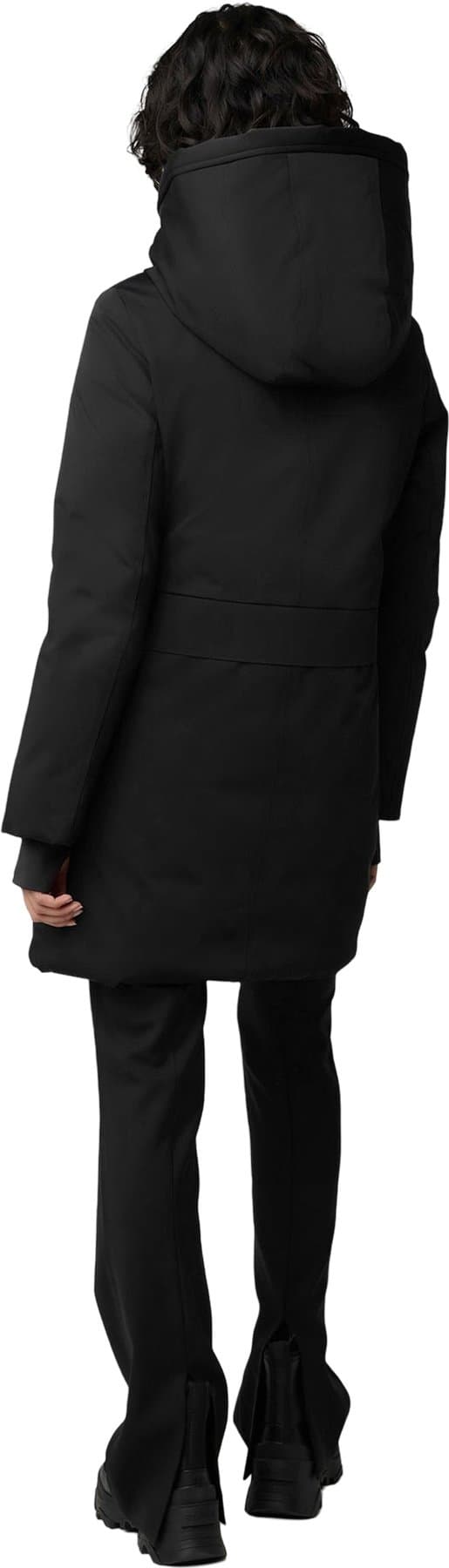 Product gallery image number 3 for product Roxann Straight-Fit Classic Down Coat with Hood - Women's