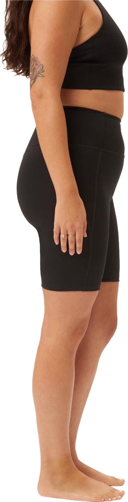 Numéro de l'image de la galerie de produits 3 pour le produit Short cycliste à taille haute - Femme