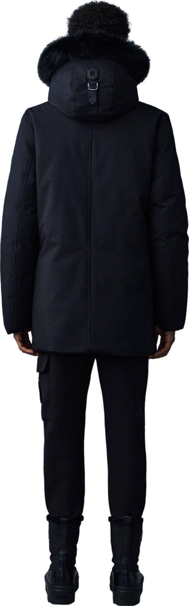 Product gallery image number 2 for product Edward 2-In-1 Down Parka with Hooded Bib and Fox Fur - Men's