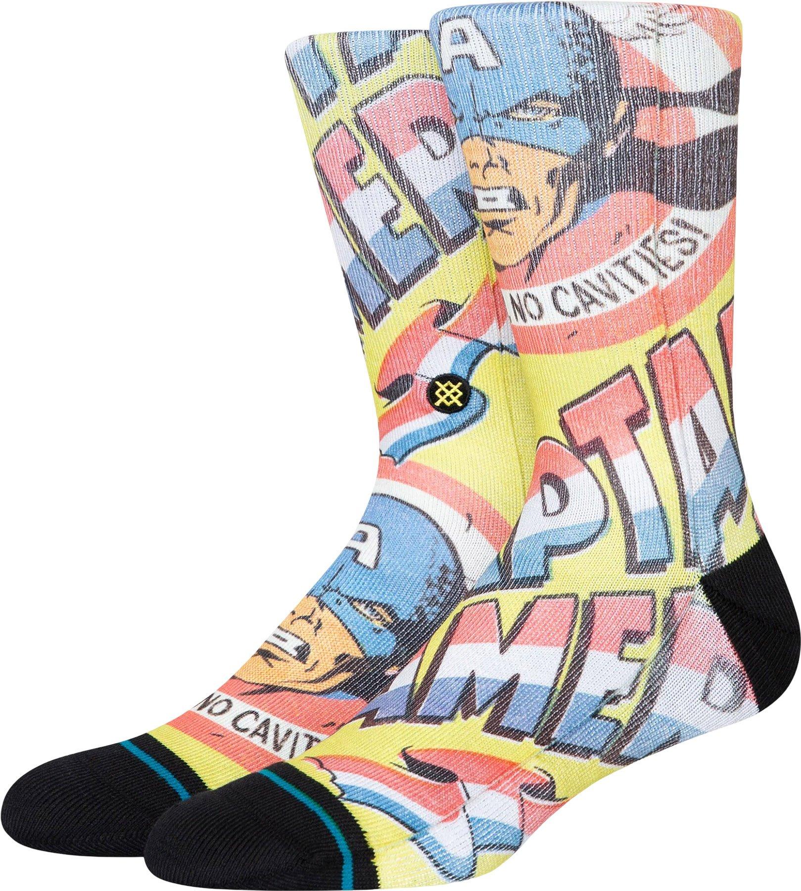 Product gallery image number 1 for product Marvel X Stance No Cavities Crew Socks - Unisex