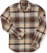 Colour: Beige Navy - Brown Plaid