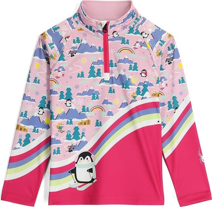 Product image for Reflect ½ Zip Base Layer Top - Little Girl