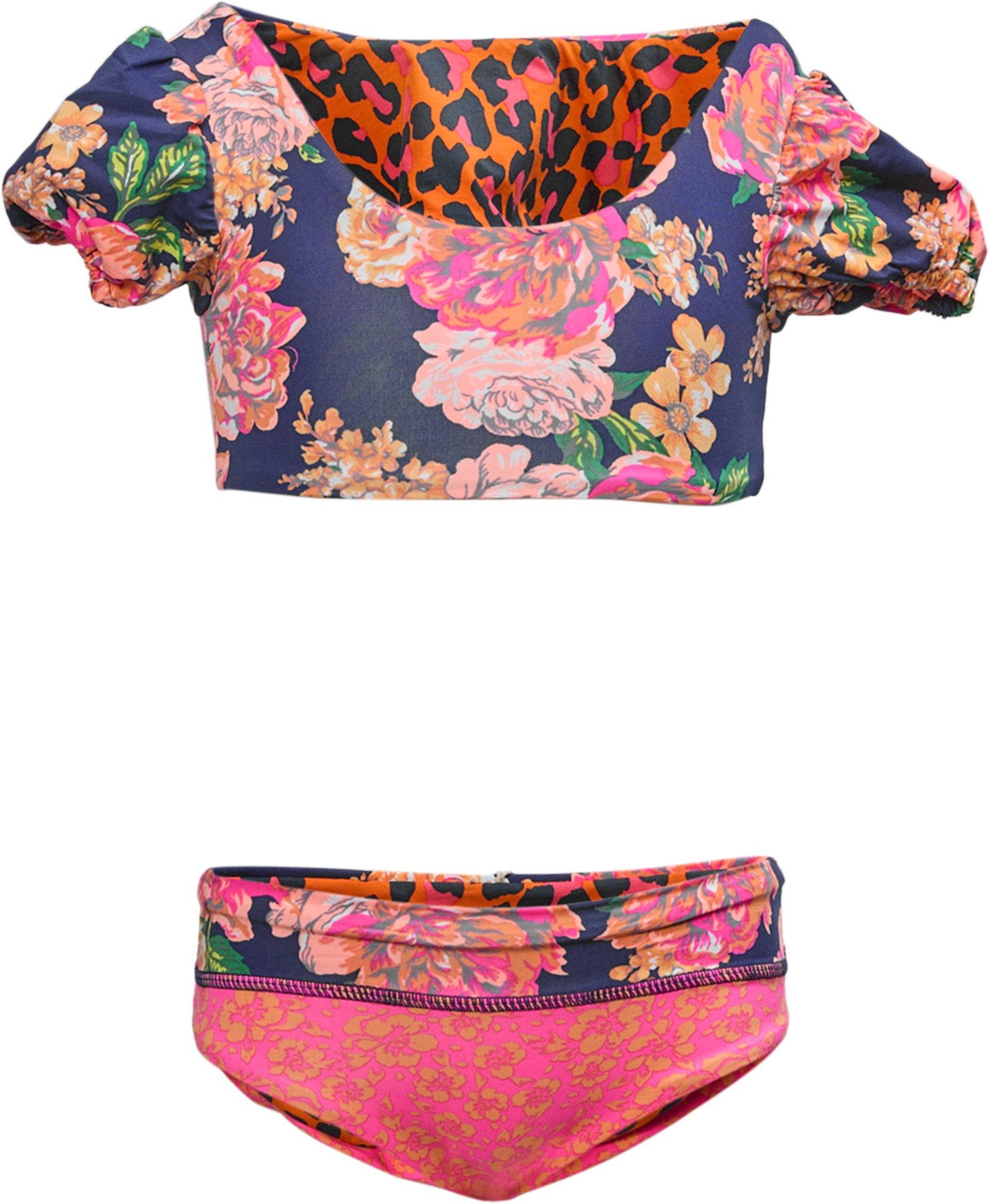 Product gallery image number 1 for product Peony Bonnie Swimsuit - Girls