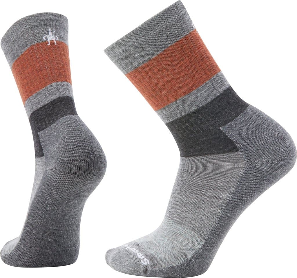 Product gallery image number 1 for product Everyday Blocked Stripe Crew Socks - Unisex