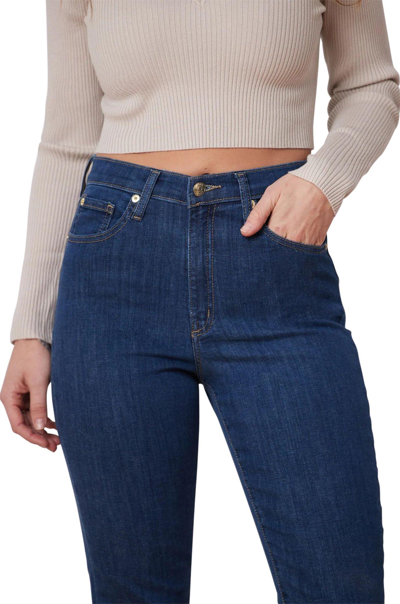 Numéro de l'image de la galerie de produits 3 pour le produit Jean coupe ajustée à taille haute Emily - Femme