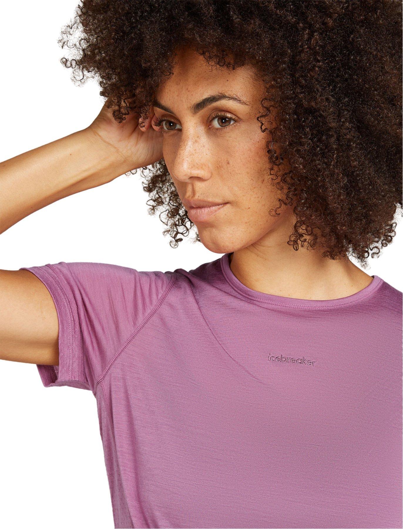 Numéro de l'image de la galerie de produits 2 pour le produit T-shirt à manches courtes en mélange de mérinos 125 ZoneKnit Energy Wind - Femme