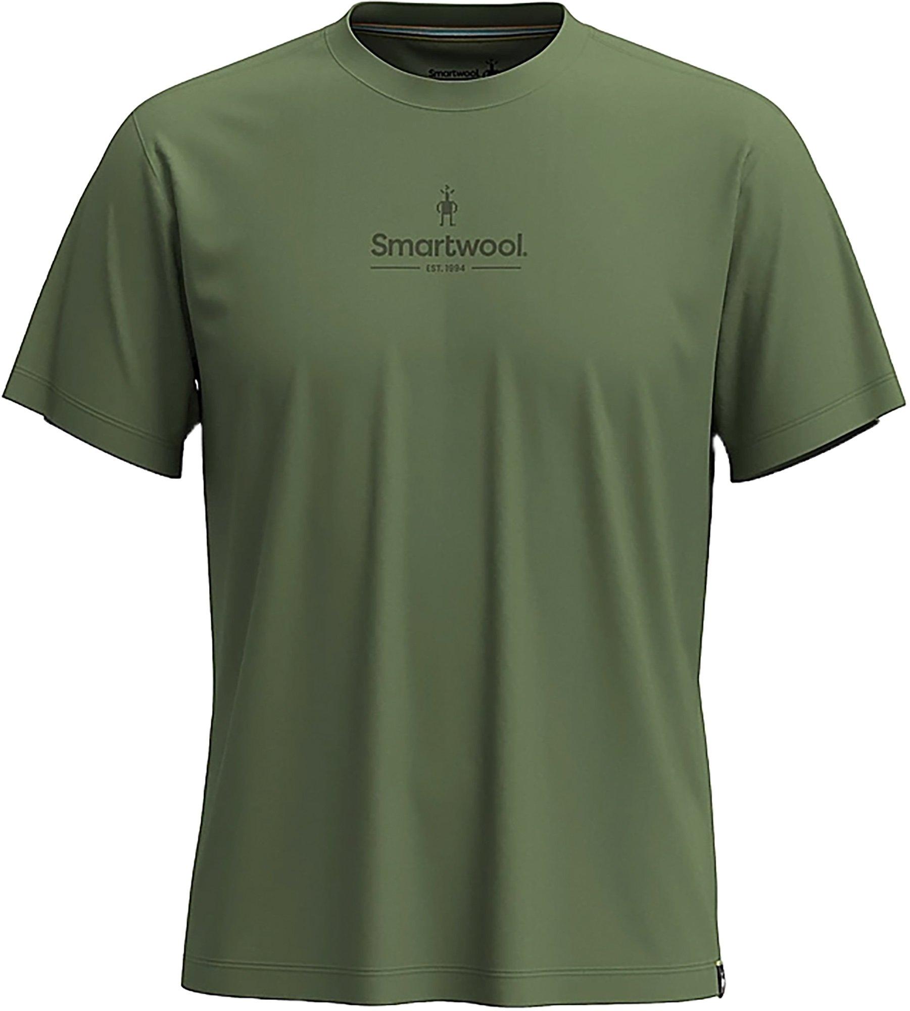 Product image for Smartwool Logo Graphic Short Sleeve Tee - Unisex