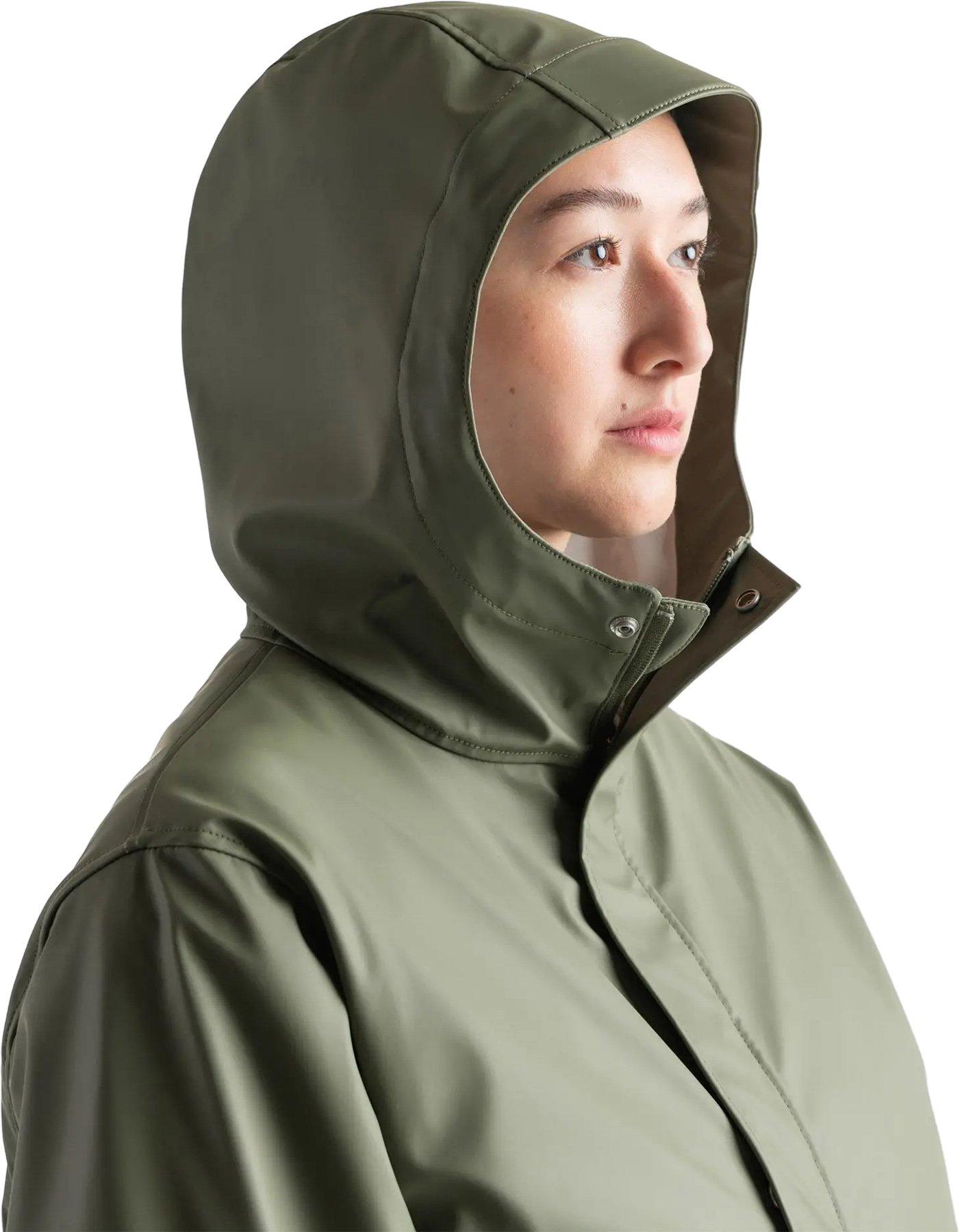 Product gallery image number 5 for product Long Classic Rain Jacket - Women's