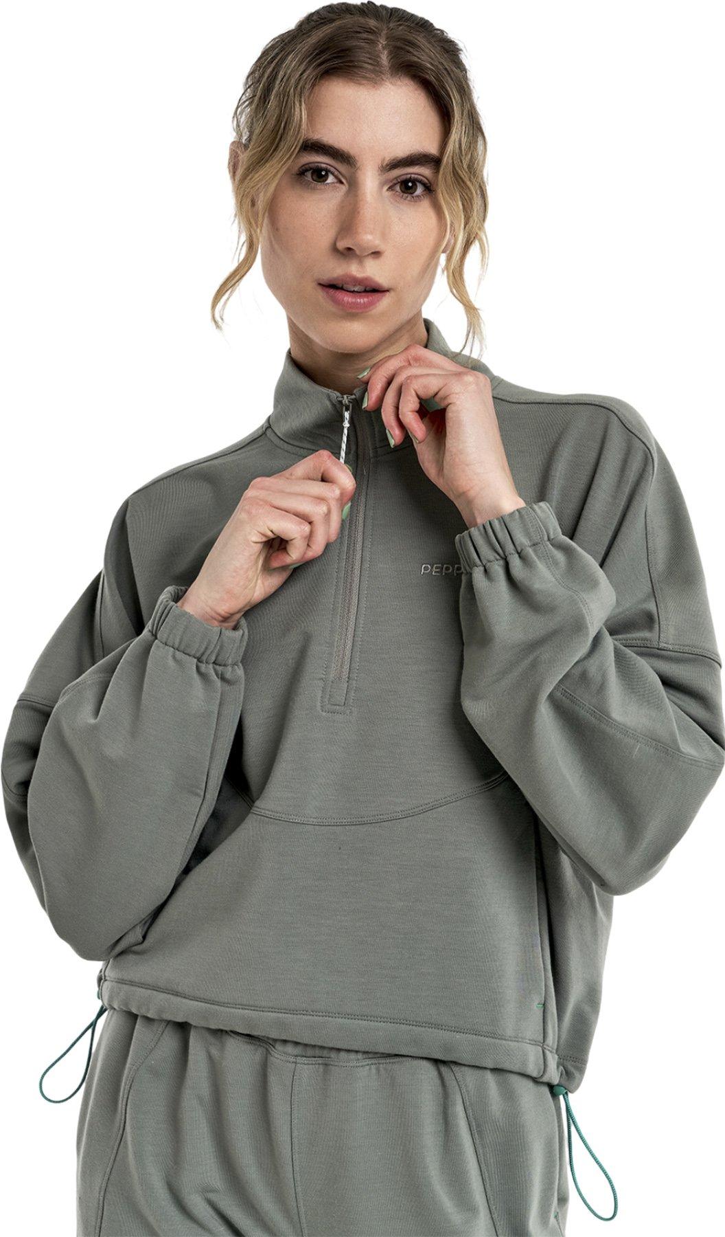 Product gallery image number 3 for product OTB Oversized Half-Zip Pullover - Women's