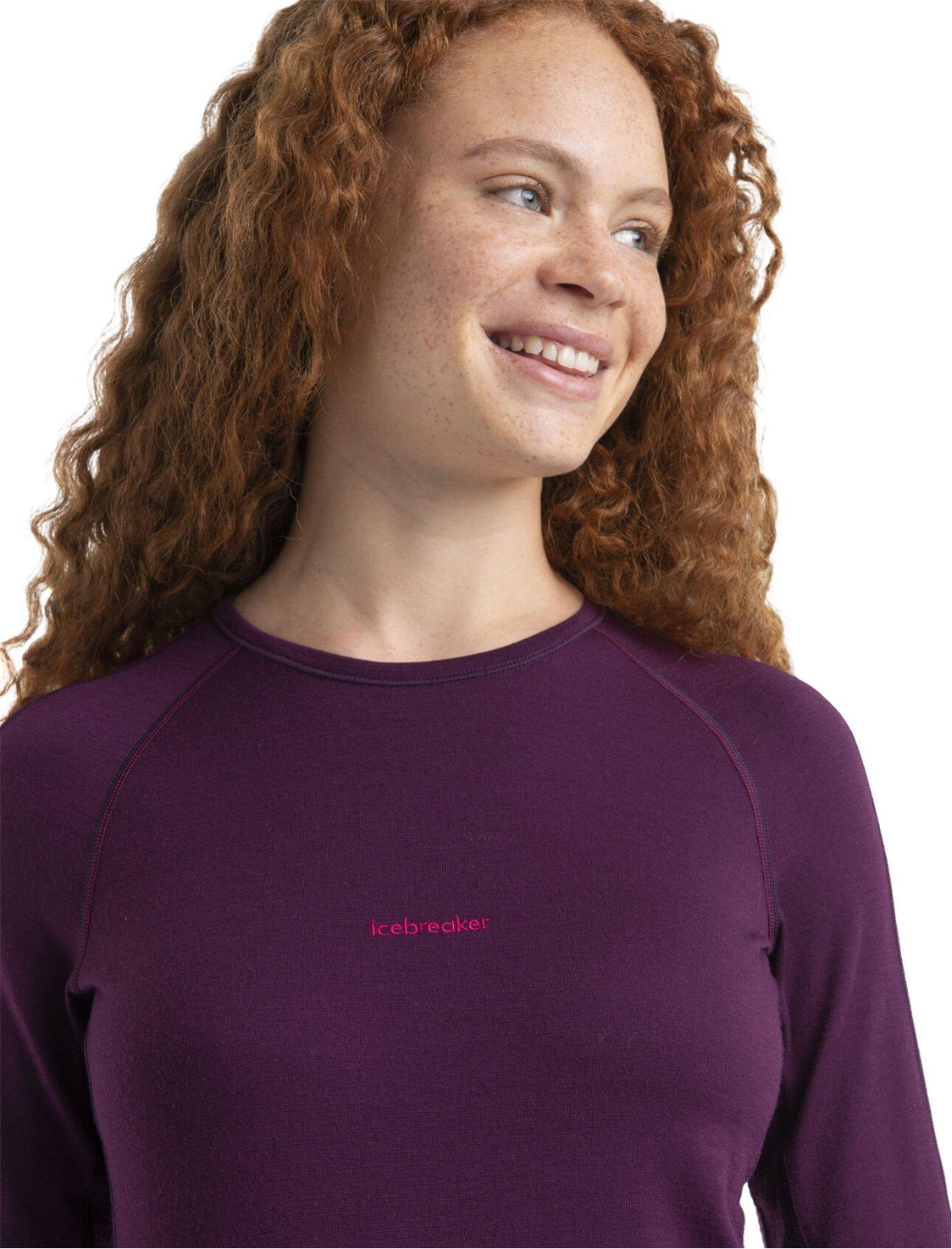 Product gallery image number 4 for product 200 ZoneKnit Merino Long Sleeve Crewe Thermal Top - Women's