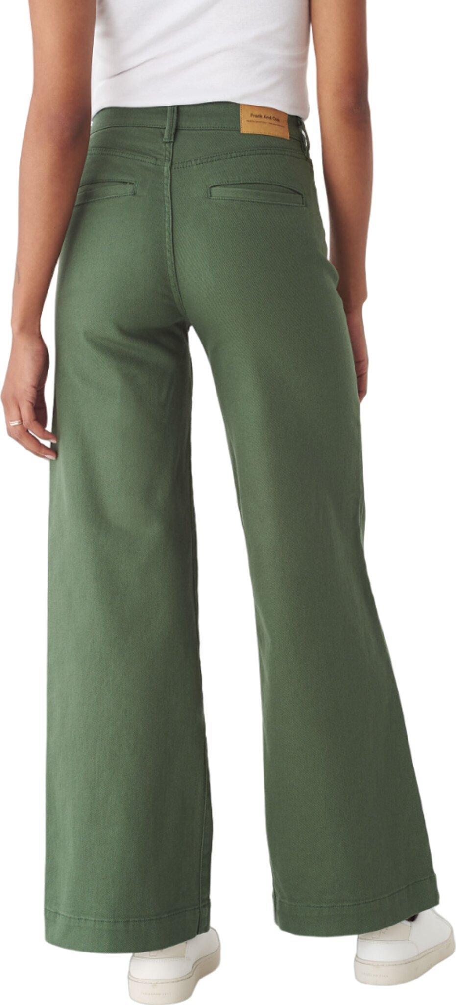 Numéro de l'image de la galerie de produits 2 pour le produit Pantalon à jambe large taille haute Nina - Femme