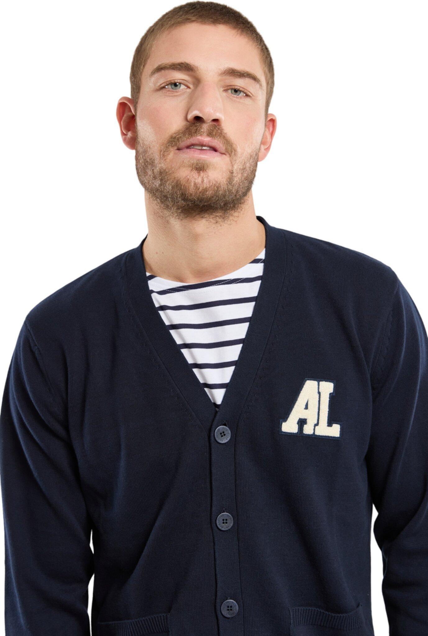 Numéro de l'image de la galerie de produits 3 pour le produit Cardigan à logo AL - Homme