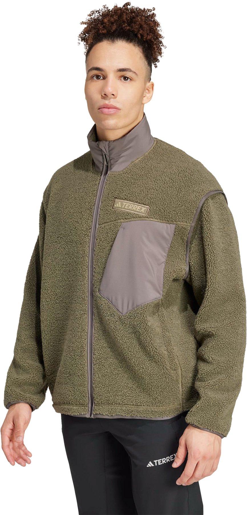 Product gallery image number 5 for product Terrex Xploric High Pile Fleece Jacket - Men's