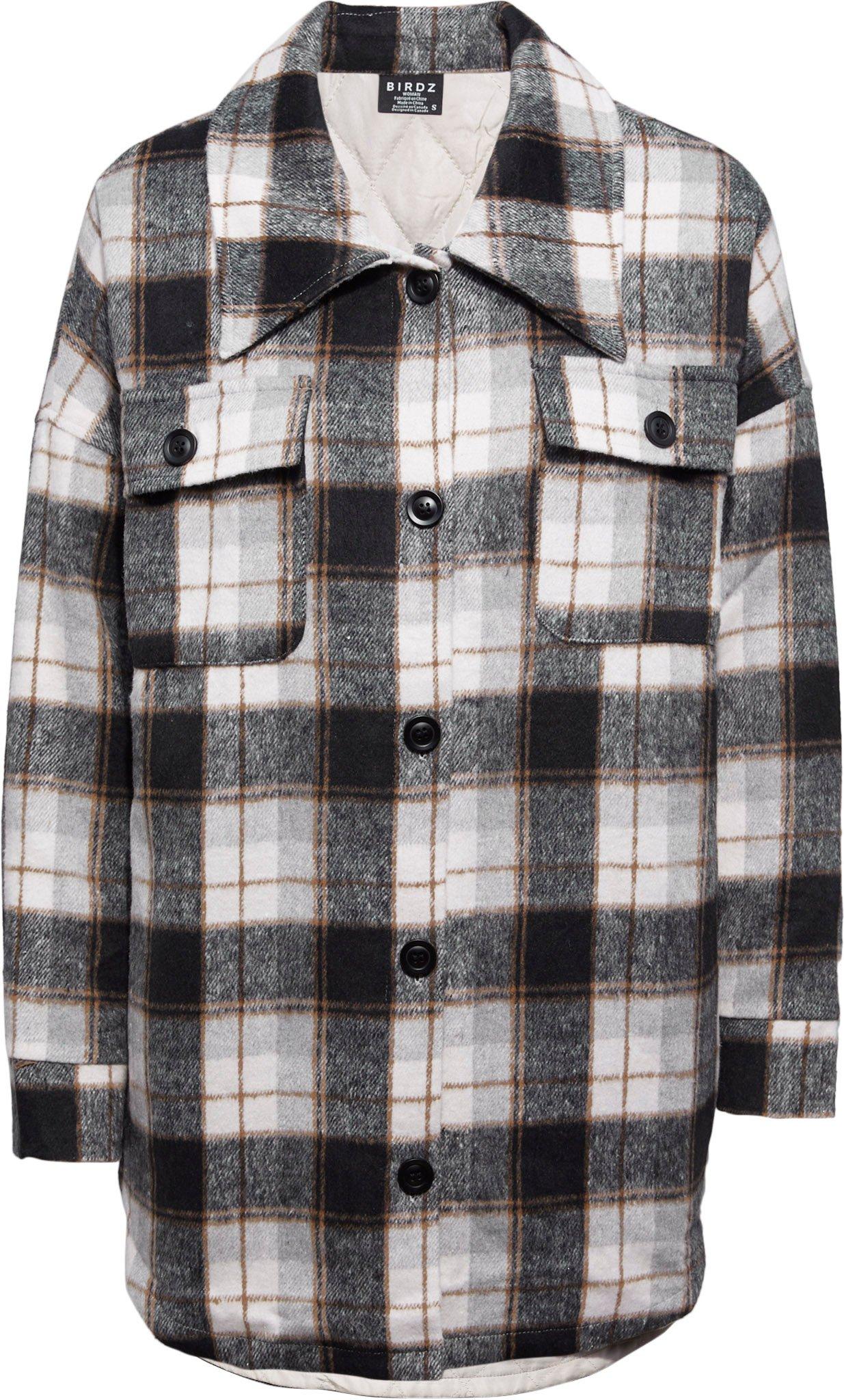 Product gallery image number 1 for product Shacket Plaid Shirt - Women's