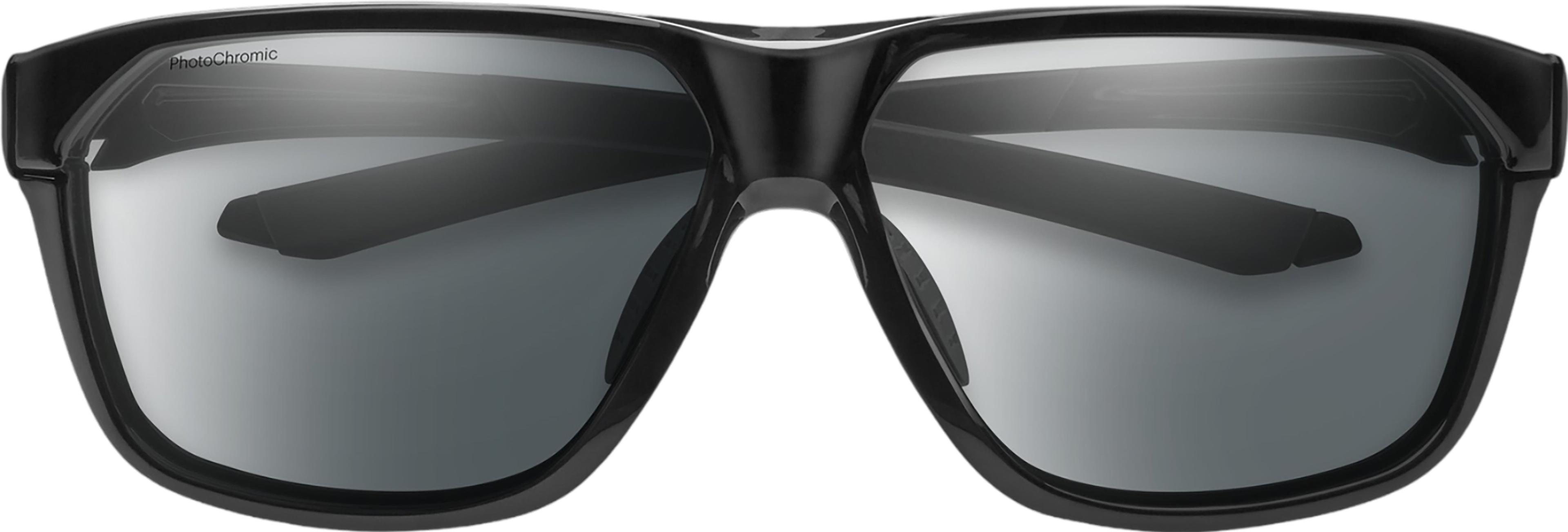 Product gallery image number 2 for product Leadout PivLock Sunglasses - Black - Photochromic Clear to Gray Lens - Unisex