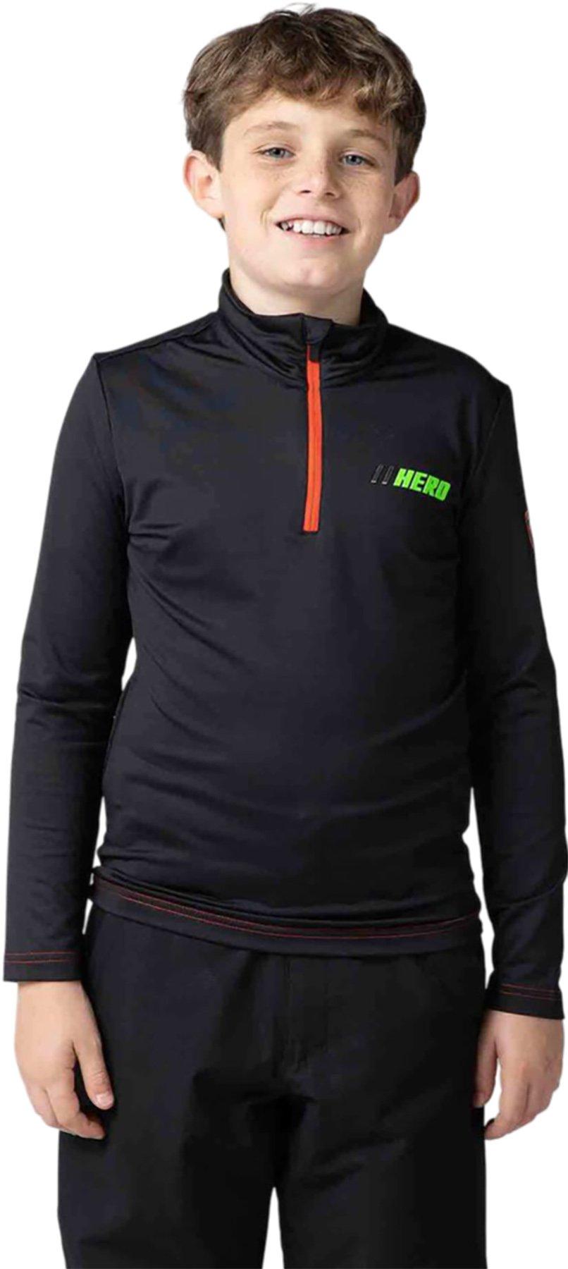 Product gallery image number 1 for product Hero Half-Zip Stretch Fleece Top - Boys