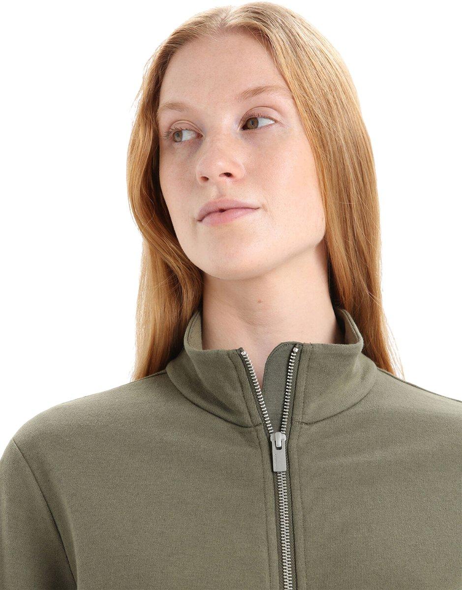 Product gallery image number 5 for product Merino Blend Central Classic Long Sleeve Zip Sweatshirt - Women's