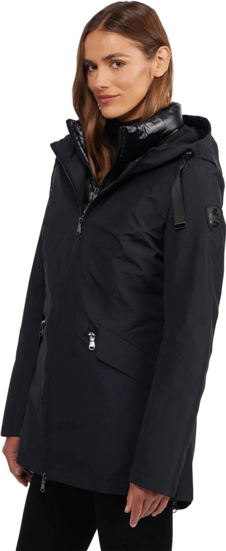 Product gallery image number 2 for product Elara 3-In-1 Lightweight Jacket with Fixed Hood - Women's