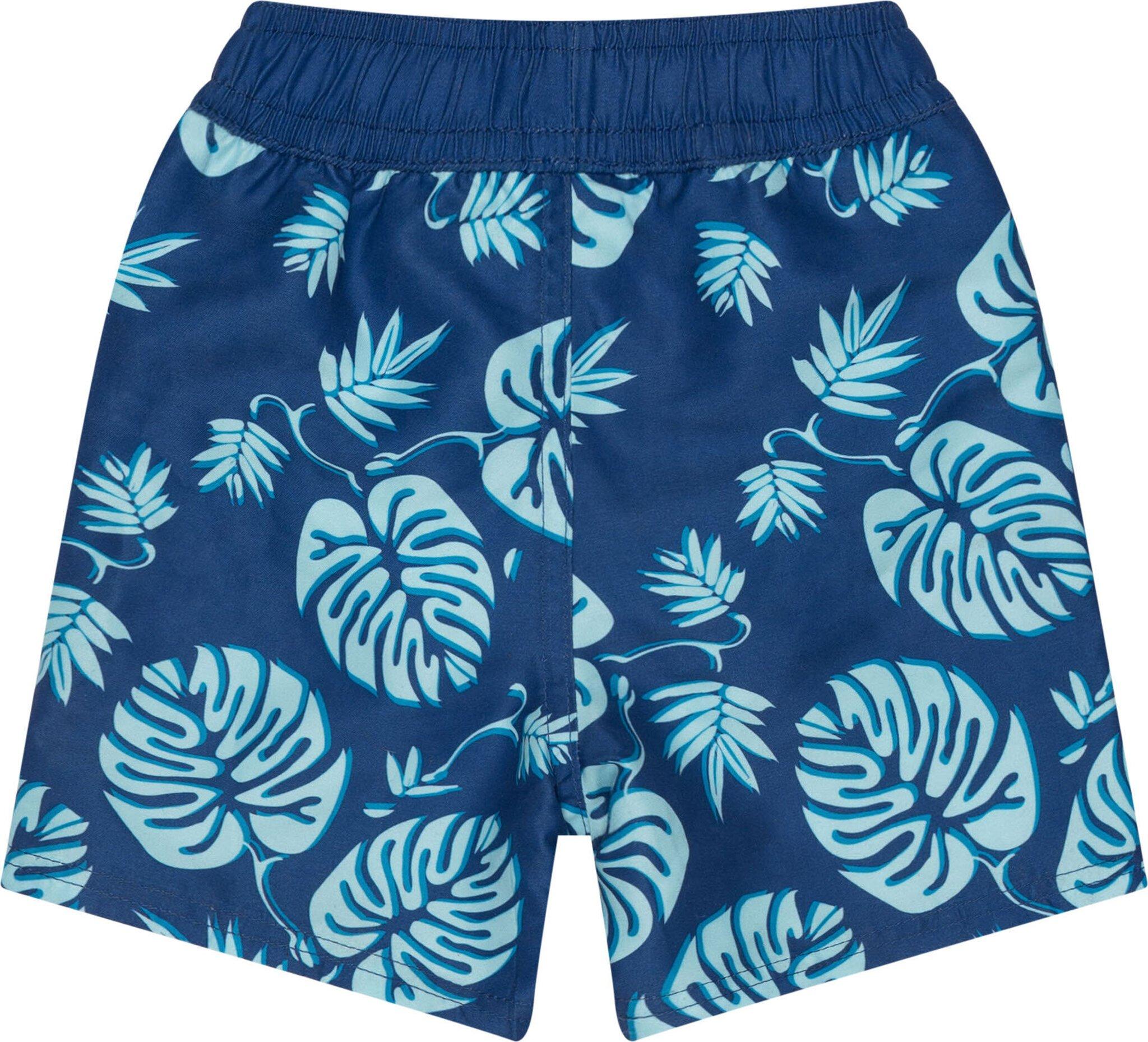 Product gallery image number 3 for product Hawaiian Print 3 Piece Rashguard Set - Boys