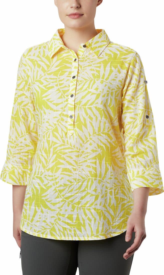 Buttercup Wispy Bamboo Print