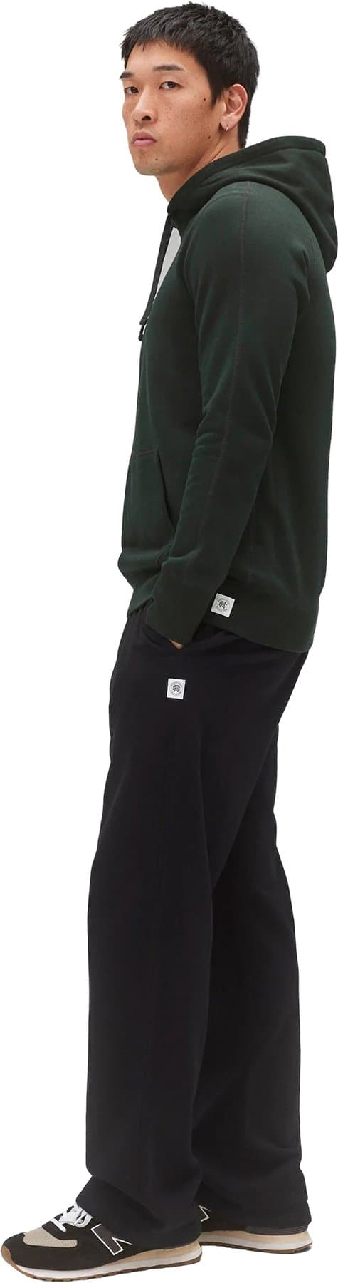 Product gallery image number 3 for product Midweight Terry Slim Hoodie - Men's