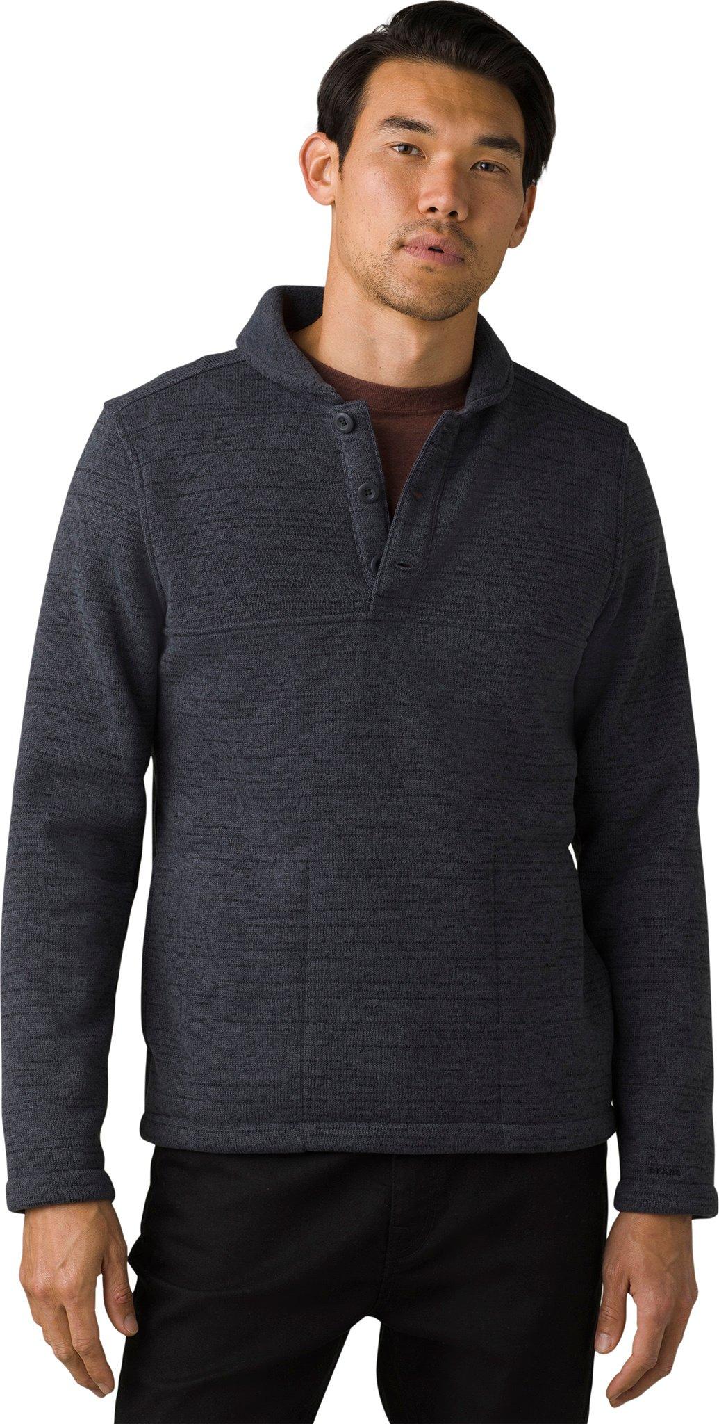 Product gallery image number 1 for product Tri Thermal Threads Henley Sweatshirt - Men's