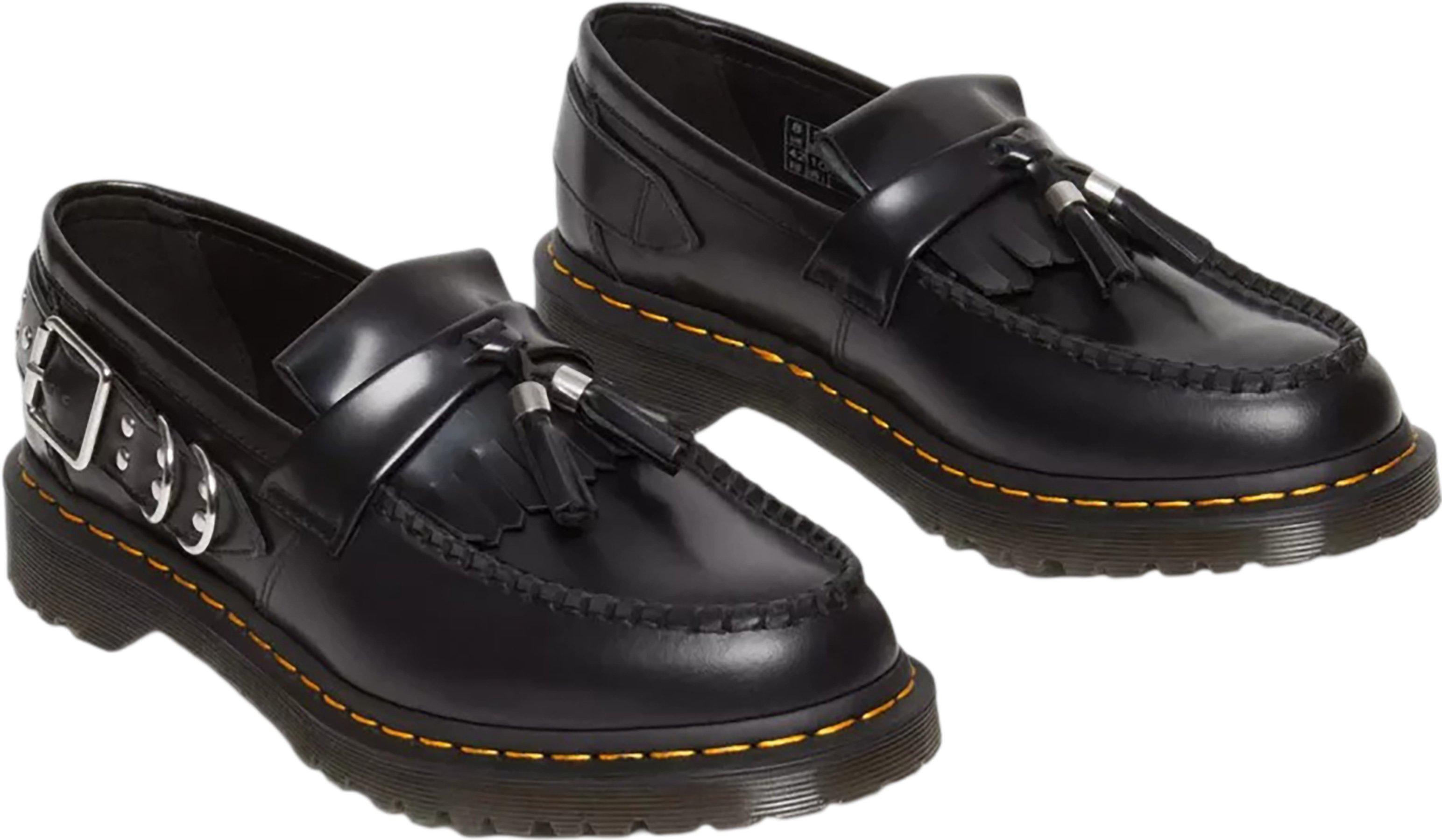 Product gallery image number 3 for product Adrian Hardware Polished Smooth Tassel Loafers - Unisex