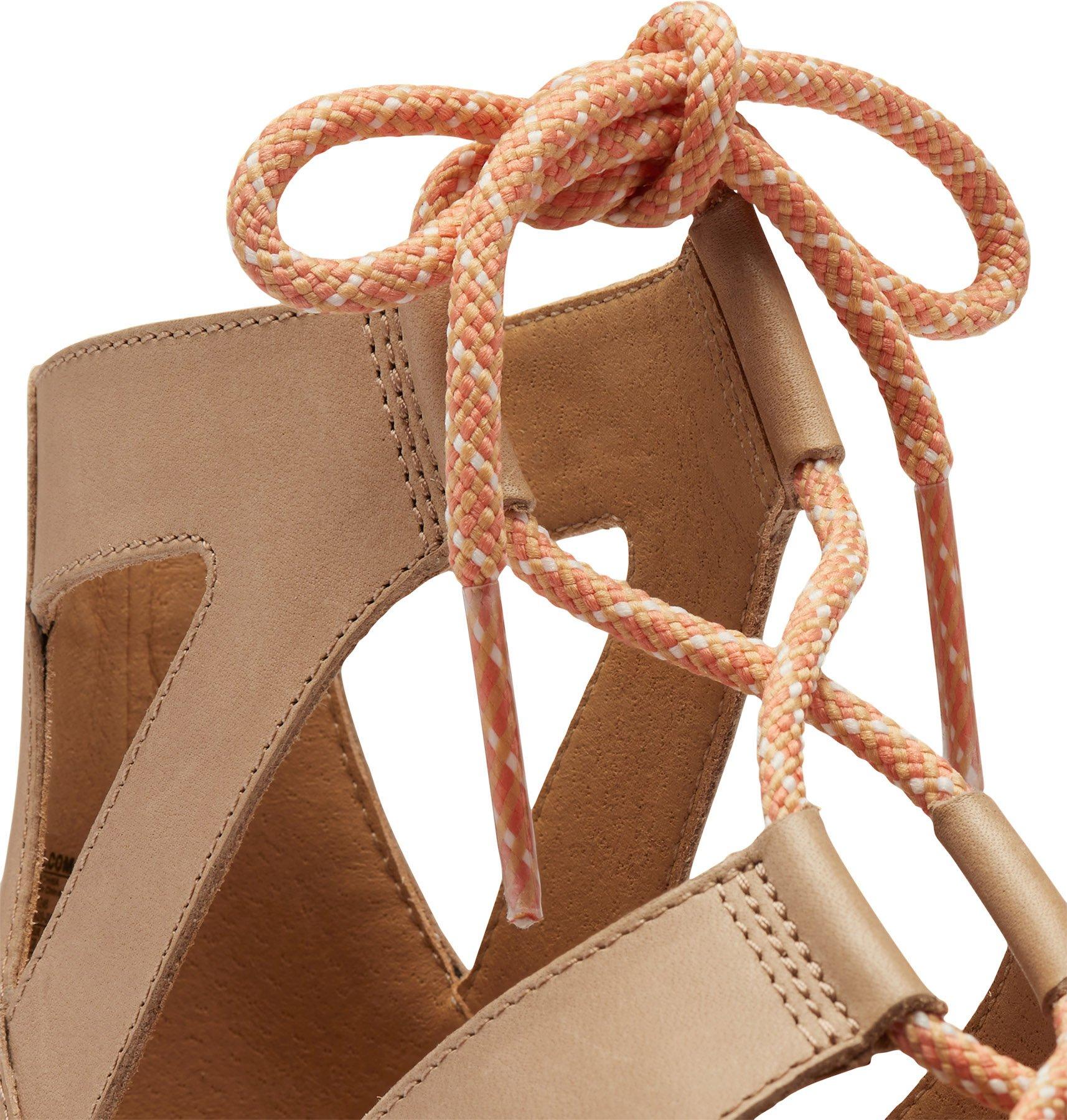 Product gallery image number 4 for product Cameron Flatform Lace Wedge Sandals - Women's