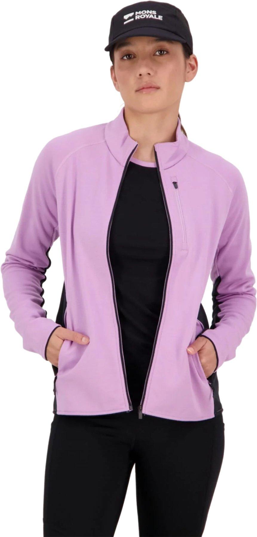 Product gallery image number 3 for product Approach Merino Gridlock Jacket - Women's