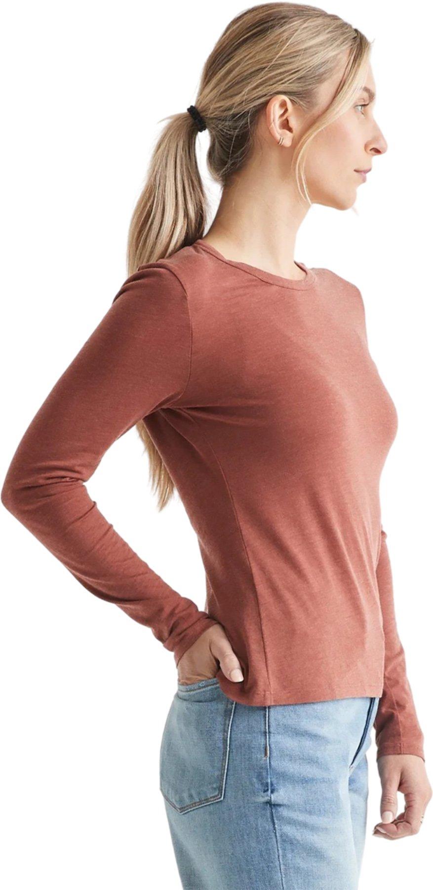 Numéro de l'image de la galerie de produits 5 pour le produit T-shirt à manches longues coupe ajustée Durasoft - Femme